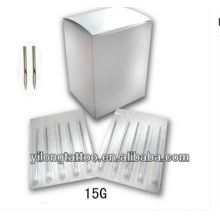 Agulha de perfuração G15 316L inox